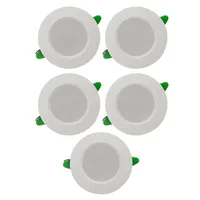 پنل ال ای دی 9 وات پارس شعاع توس مدل سولاریس دایره مجموعه 5 عددی