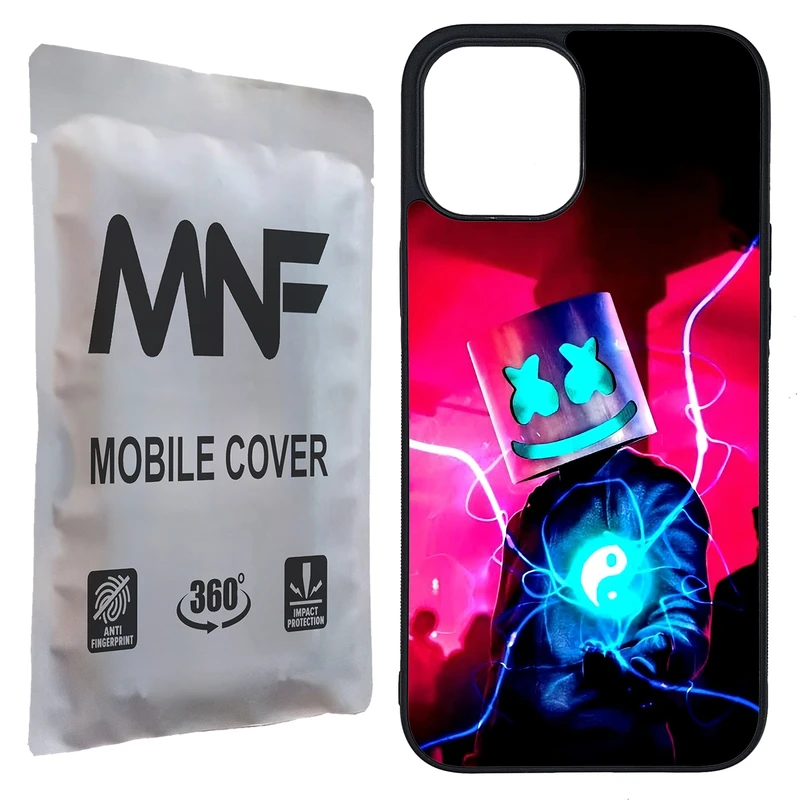 کاور ام ان اف طرح Marshmello کد P-093 مناسب برای گوشی موبایل اپل iPhone 12 Pro Max