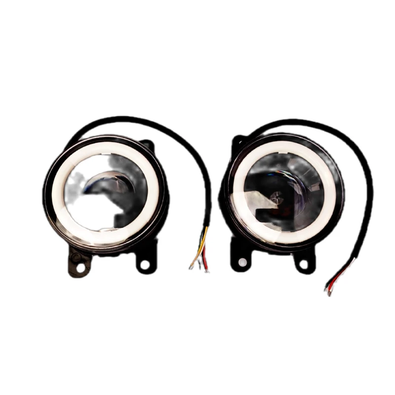 چراغ مه شکن جلو فرهاد مدل لنزی نئون دار بسته دو عددی