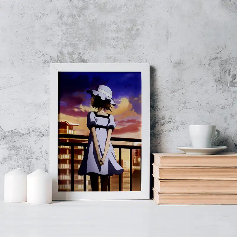 تابلو خندالو مدل مایوری انیمه اشتاینز گیت کد 17503