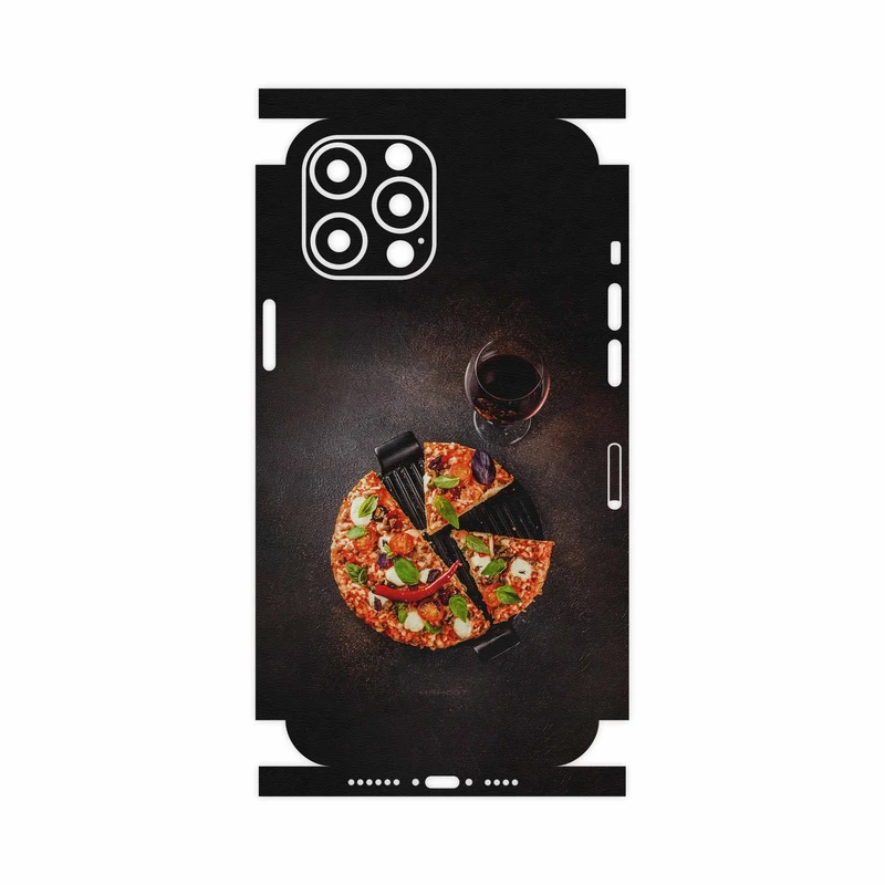 برچسب پوششی ماهوت مدل Pizza-FullSkin مناسب برای گوشی موبایل اپل iPhone 12 Pro Max