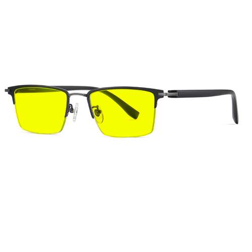 عینک شب مدل مستطیلی UV400 کد ST6213GN