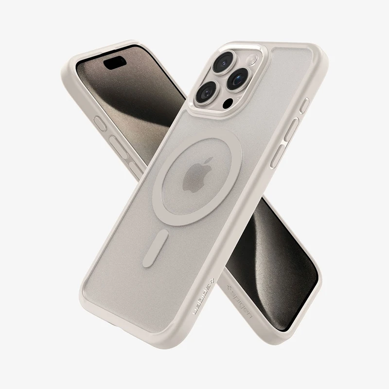کاور اسپیگن مدل Spigen Ultra Hybrid (MagFit) مناسب برای گوشی موبایل اپل iPhone 15 Pro Max