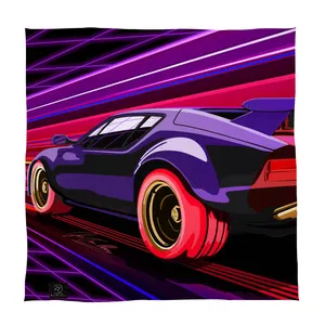 دستمال سر و گردن 27 مدل ماشین کد J86