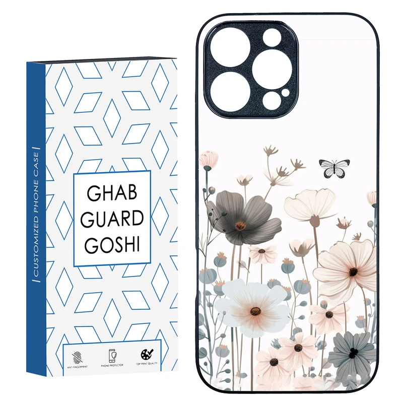 کاور قاب گارد گوشی طرح گل کد TPU-135 مناسب برای گوشی موبایل اپل Iphone 16 Pro Max