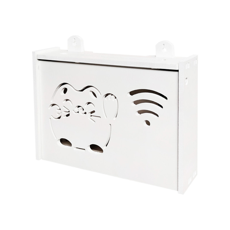 شلف دیواری چکاوک مدل جای مودم طرح Wifi
