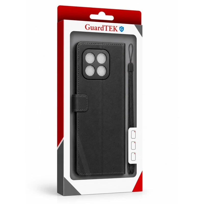 کیف کلاسوری گاردتک مدل  Flip cover strap مناسب برای گوشی موبایل آنر Honor X6B به همراه بند
