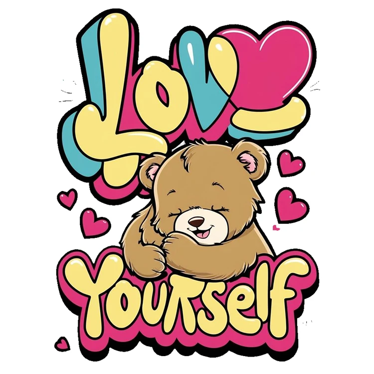 استیکر پارچه و لباس پاد آفرین مدل کارتونی کد S1160