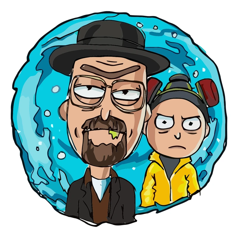 برچسب لپ تاپ پویا مارکت طرح برکین بد کد 2594