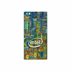 MAHOOT Intel Brand Cover Sticker for BlackBerry Leap