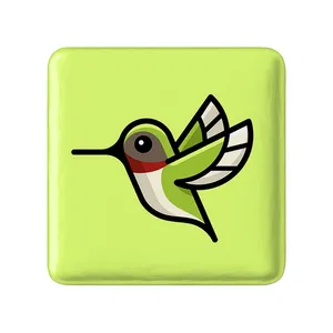 مگنت خندالو مدل حیوانات بامزه مرغ مگس خوار کد 28392