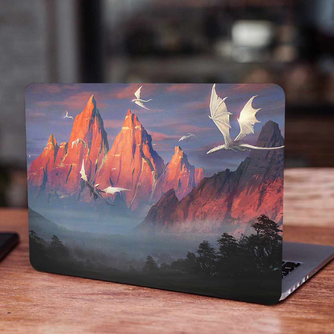 استیکر لپ تاپ طرح نقاشی فانتزی  کد P-1537 مناسب برای لپ تاپ 15 تا 17 اینچ