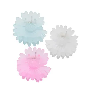 کلیپس مو زنانه مدل بابونه کد 03 مجموعه 3 عددی