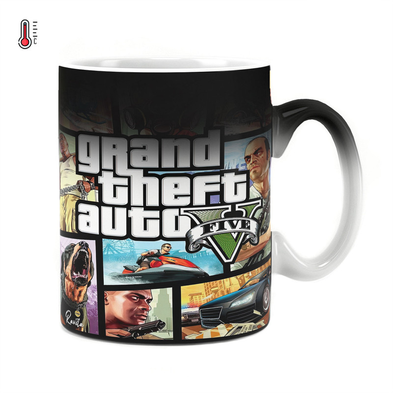 ماگ حرارتی راویتا مدل جی تی ای کد 3664