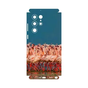 MAHOOT Flamingo-FullSkin Cover Sticker for Samsung Galaxy S22 Ultra 5G