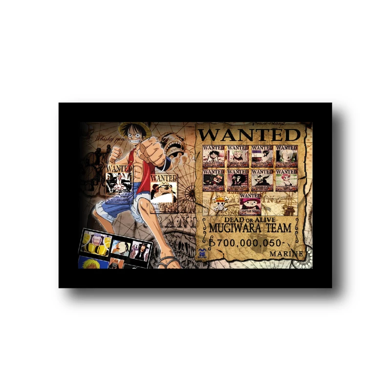 تابلو مدل وان پیس طرح لوفی تحت تعقیب کد km-2020