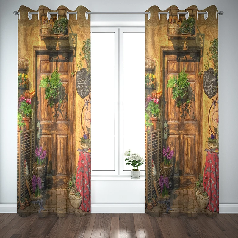 پرده مدل پانچی کد DK300 29 سایز 300x135 سانتی متر