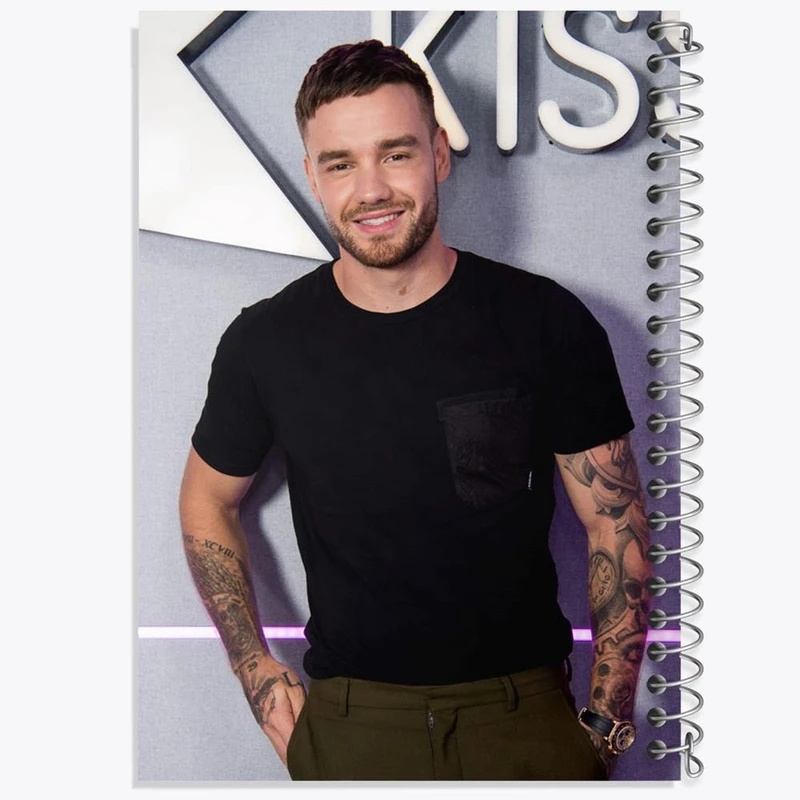 دفتر مشق 100 برگ خندالو طرح لیام پین گروه موسیقی وان دایرکشن One Direction کد 18900