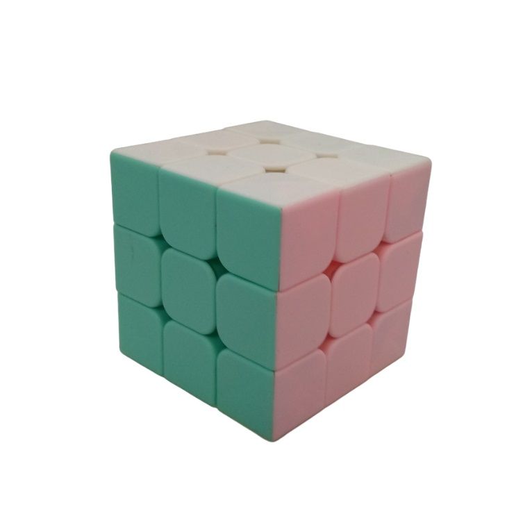 مکعب روبیک مدل 3 در 3 طرح پاستیلی -  - 5
