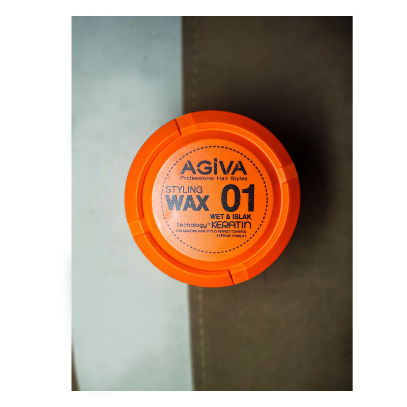 واکس مو آگیوا مدل WETLOOK حجم 175 میلی لیتر