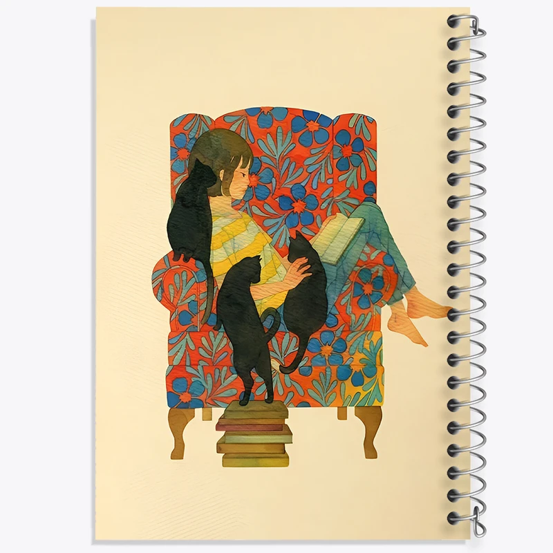 دفتر لیست خرید 50 برگ خندالو طرح دخترانه کد N5915