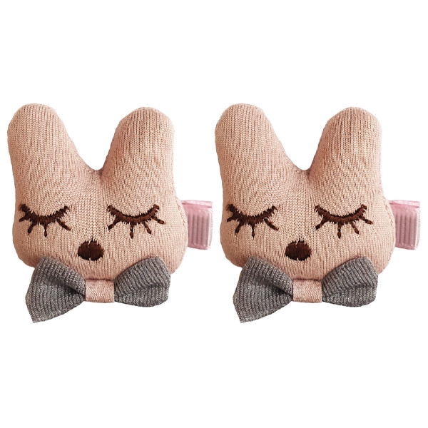 گیره مو دخترانه مدل خرگوشی بسته دو عددی