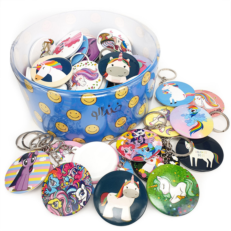 جاکلیدی خندالو مدل اسب تک شاخ یونیکورن کد 1 مجموعه 50 عددی جاکلیدی خندالو مدل اسب تک شاخ یونیکورن کد 1 مجموعه 50 عددی