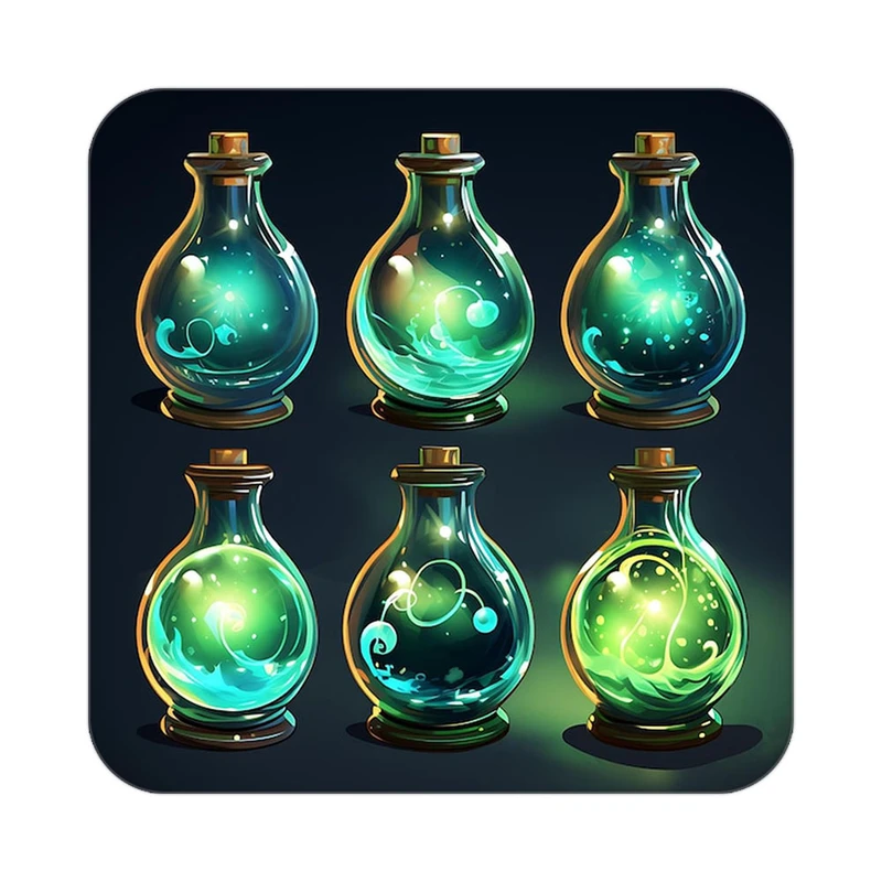 زیر لیوانی کاکتی طرح هری پاتر Harry Potter مدل mp42318