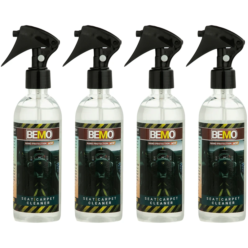 اسپری تمیز کننده داخل خودرو بمو مدل TRA1 حجم 250 میلی لیتر بسته 4 عددی