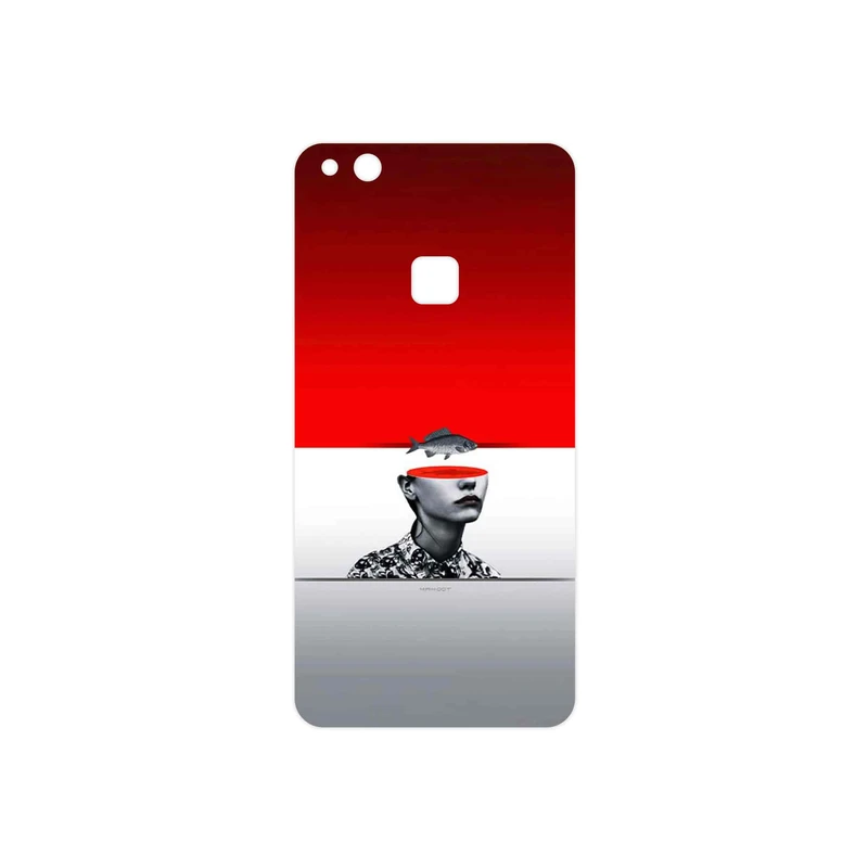 برچسب پوششی ماهوت مدل Collage of surreal Portrait of Women 1 مناسب برای گوشی موبایل هوآوی P10 Lite