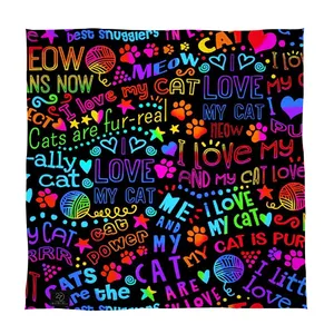 دستمال سر و گردن 27 مدل LOVE کد V29