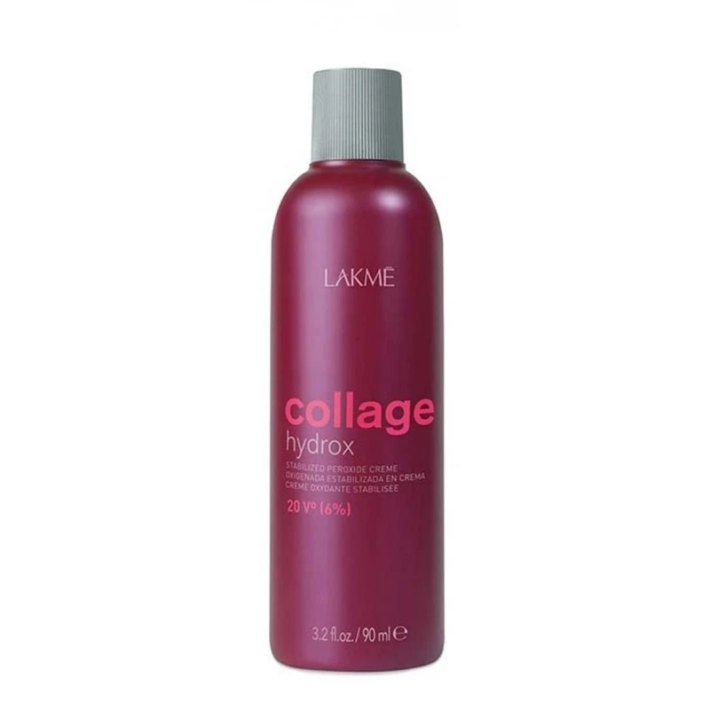 کرم اکسیدان لاکمه مدل COLLAGE HYDROX شش درصدی حجم 90 میلی لیتر