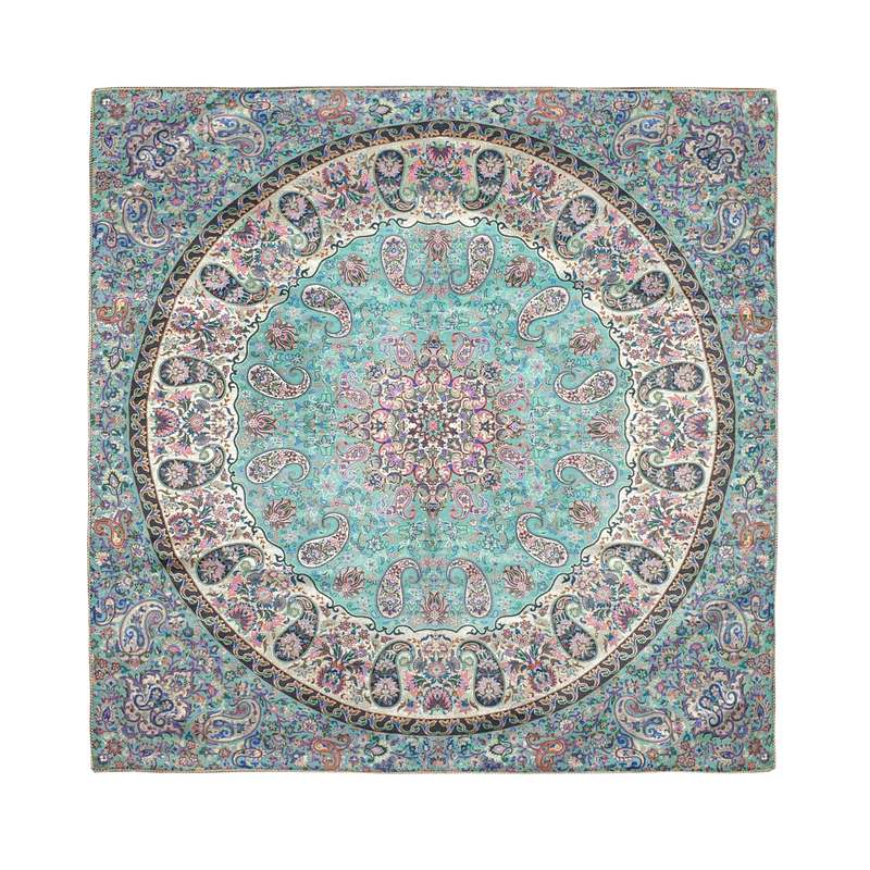 رومیزی ترمه مدل خورشید کد STYH1-1