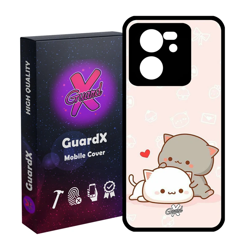 کاور گارد ایکس طرح Love مدل Glass10372 مناسب برای گوشی موبایل شیائومی 13T/13T Pro/Redmi K60 Ultra