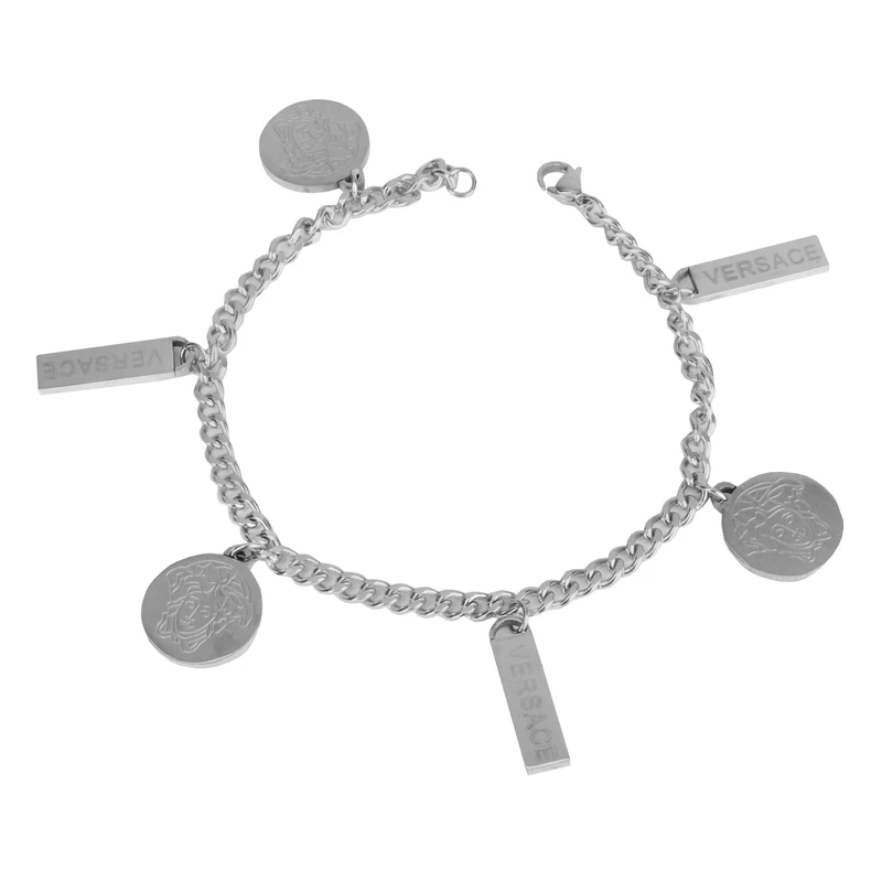 دستبند زنجیری زنانه مدل استیل ضد حساسیت کد DP_984