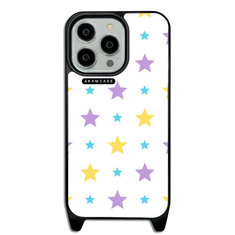 کاور آکام مدل AMCWLA13PRO-PASTEL PATTERN9 مناسب برای گوشی موبایل اپل iPhone 13 Pro