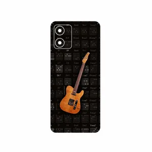 MAHOOT Guitar_Instrument Cover Sticker for Motorola Moto E13