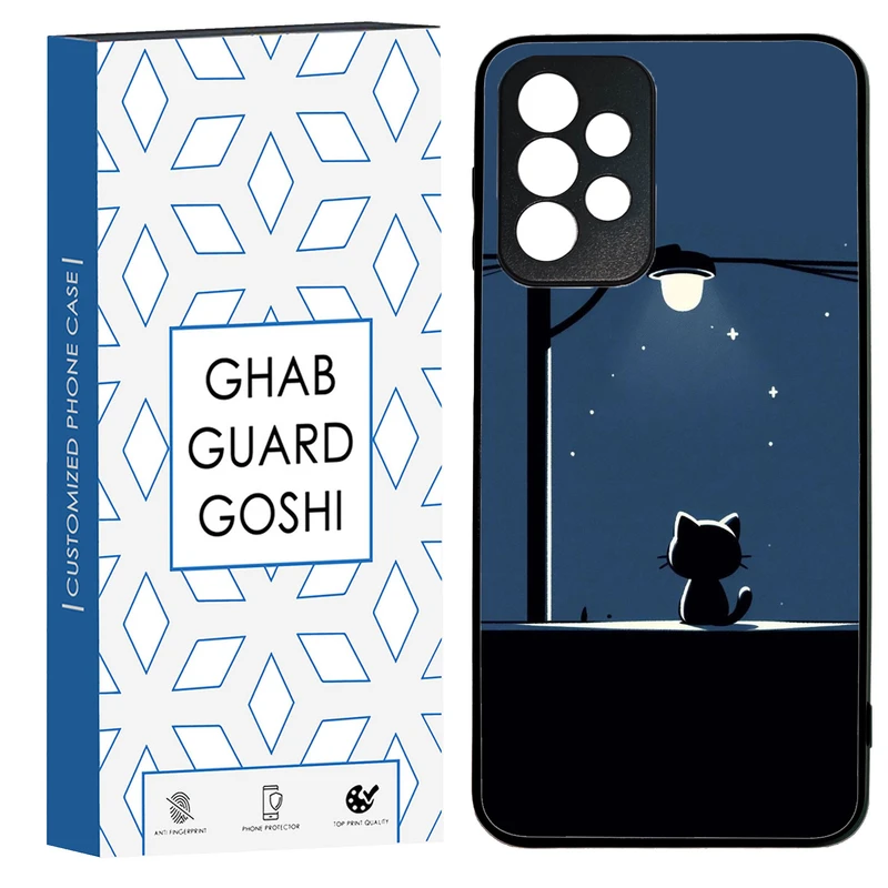 کاور قاب گارد گوشی طرح گربه کد TPU-189 مناسب برای گوشی موبایل سامسونگ Galaxy A23