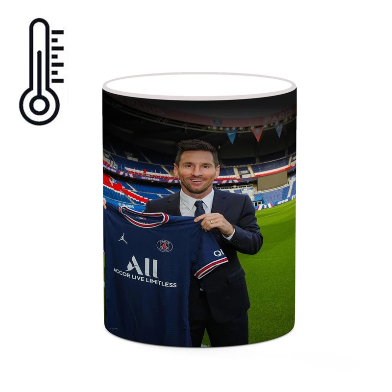 ماگ حرارتی کاکتی طرح Leo Messi لئو مسی مدل mgh42427