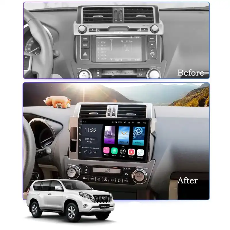 پخش کننده تصویری خودرو ووکس مدل O14-16C100