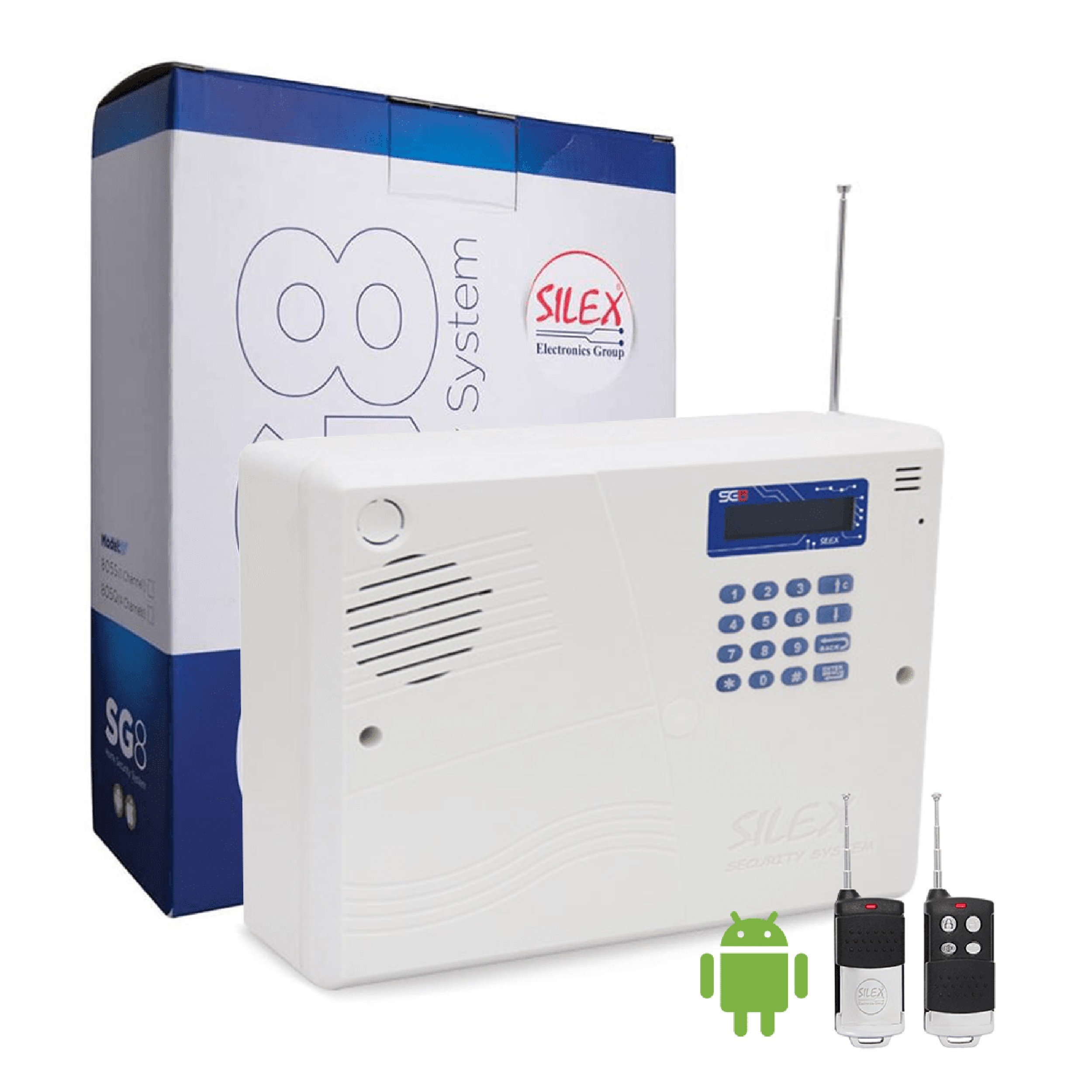 دزدگیر سیم کارتی سایلکس مدل Sg8-s