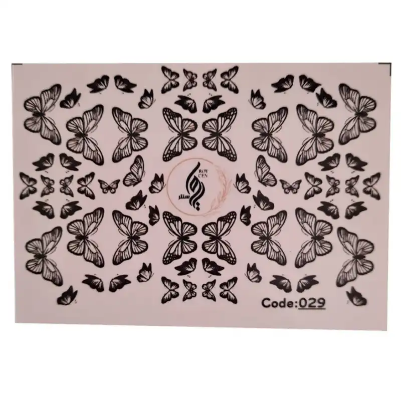 برچسب لنز ناخن رویاسنتر مدل 029LL