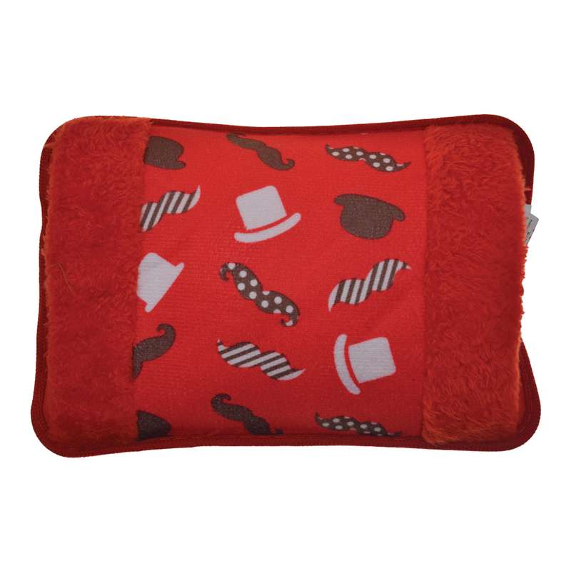 کیسه آب گرم برقی مدل Novita طرح سبیل کلاه