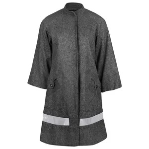 پالتو زنانه عصر جدید مدل 4003-1 رنگ طوسی