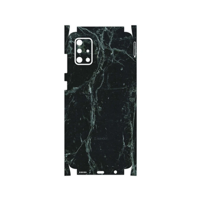 برچسب پوششی ماهوت مدل Graphite-Green-Marble-FullSkin مناسب برای گوشی موبایل سامسونگ Galaxy A71