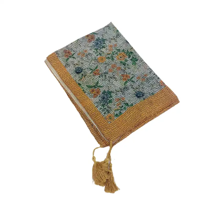 شال زنانه مدل شکوفه های بهاری