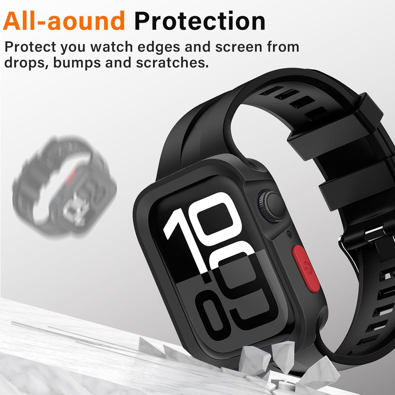 کاور گوف مدل Defender مناسب برای ساعت هوشمند اپل واچ سری 10 سایز 46 mm