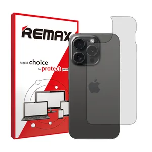 Remax HyGEL model transparent back protector suitable for Apple iPhone 15 Pro Max