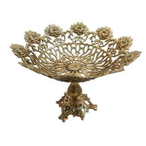 میوه خوری برنزی مدل گل رز کد A109