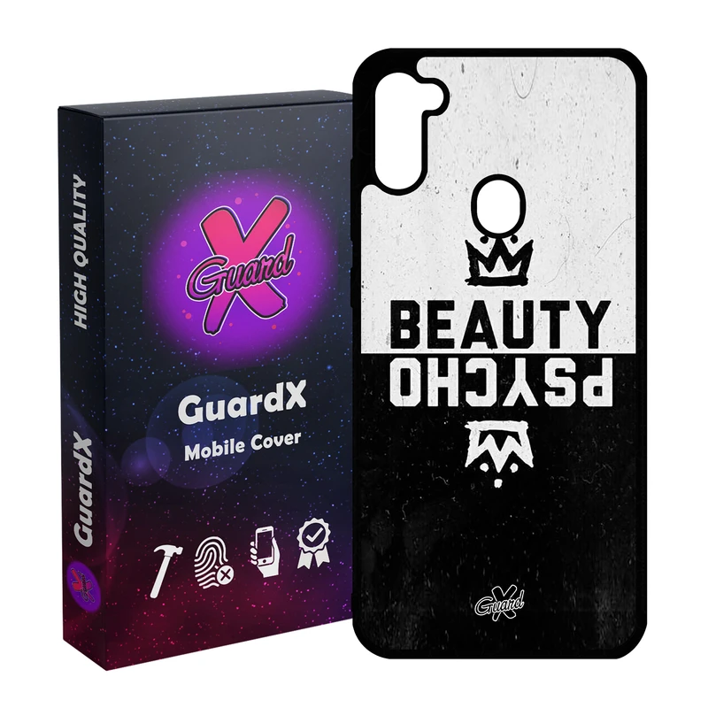 کاور گارد ایکس طرح Beauty Psycho مدل Glass10094 مناسب برای گوشی موبایل سامسونگ Galaxy A11 / M11